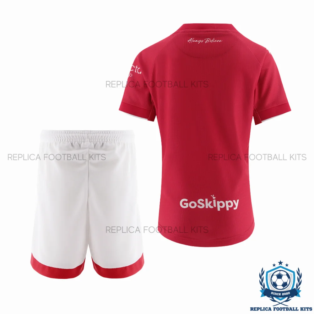 Bristol City Home Kid Replica Football Kit 2026/27 - backview
