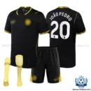 Chelsea JOÃO PEDRO 20 Away Kid Replica Football Kit 2026/27 - overview