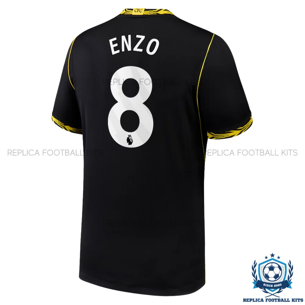 Chelsea ENZO 8 Away Men Replica Football Shirt 2026/27 - backview