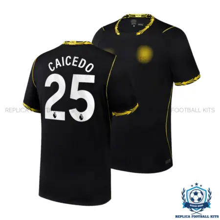 Chelsea CAICEDO 25 Away Men Replica Football Shirt 2026/27 - overview
