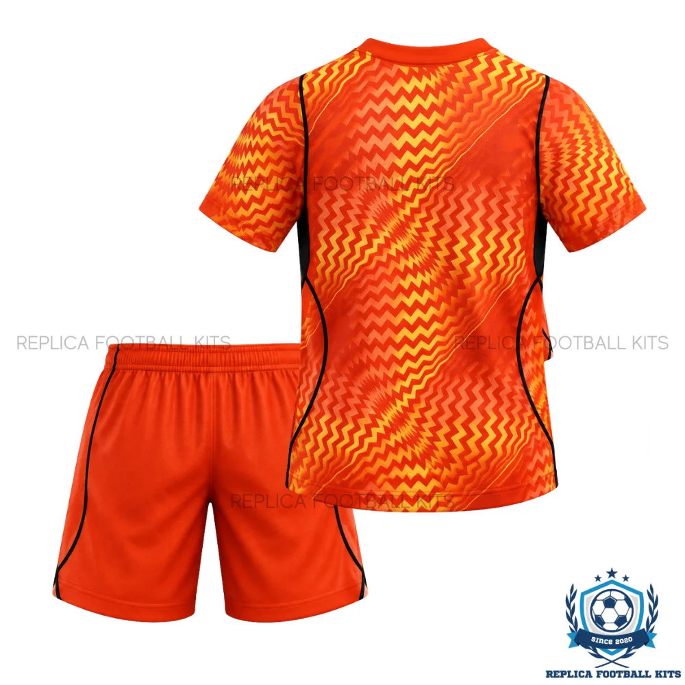 Chelsea Orange Goalkeeper Kid Replica Football Kit 2026/27 - backview