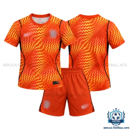 Chelsea Orange Goalkeeper Kid Replica Football Kit 2026/27 - overview