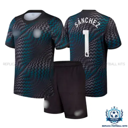 Chelsea SÃNCHEZ 1 Goalkeeper Kid Replica Football Kit 2026/27 - overview