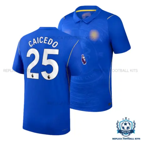 Chelsea CAICEDO 25 Home Men Replica Football Shirt 2026/27 - overview