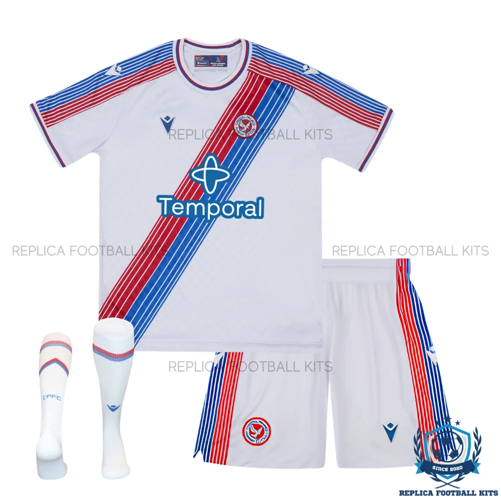 Crystal Palace Home Kid Replica Football Kit 2026/27 - front view