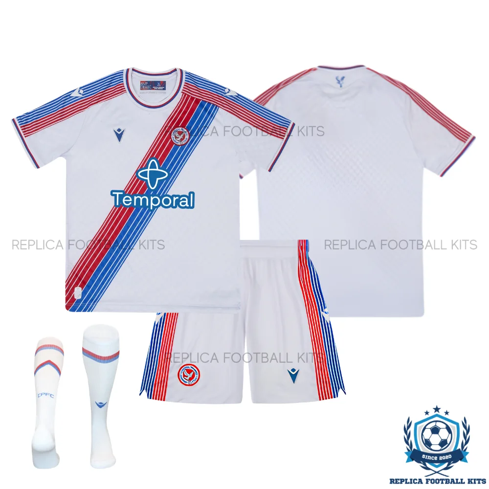 Crystal Palace Home Kid Replica Football Kit 2026/27 - overview