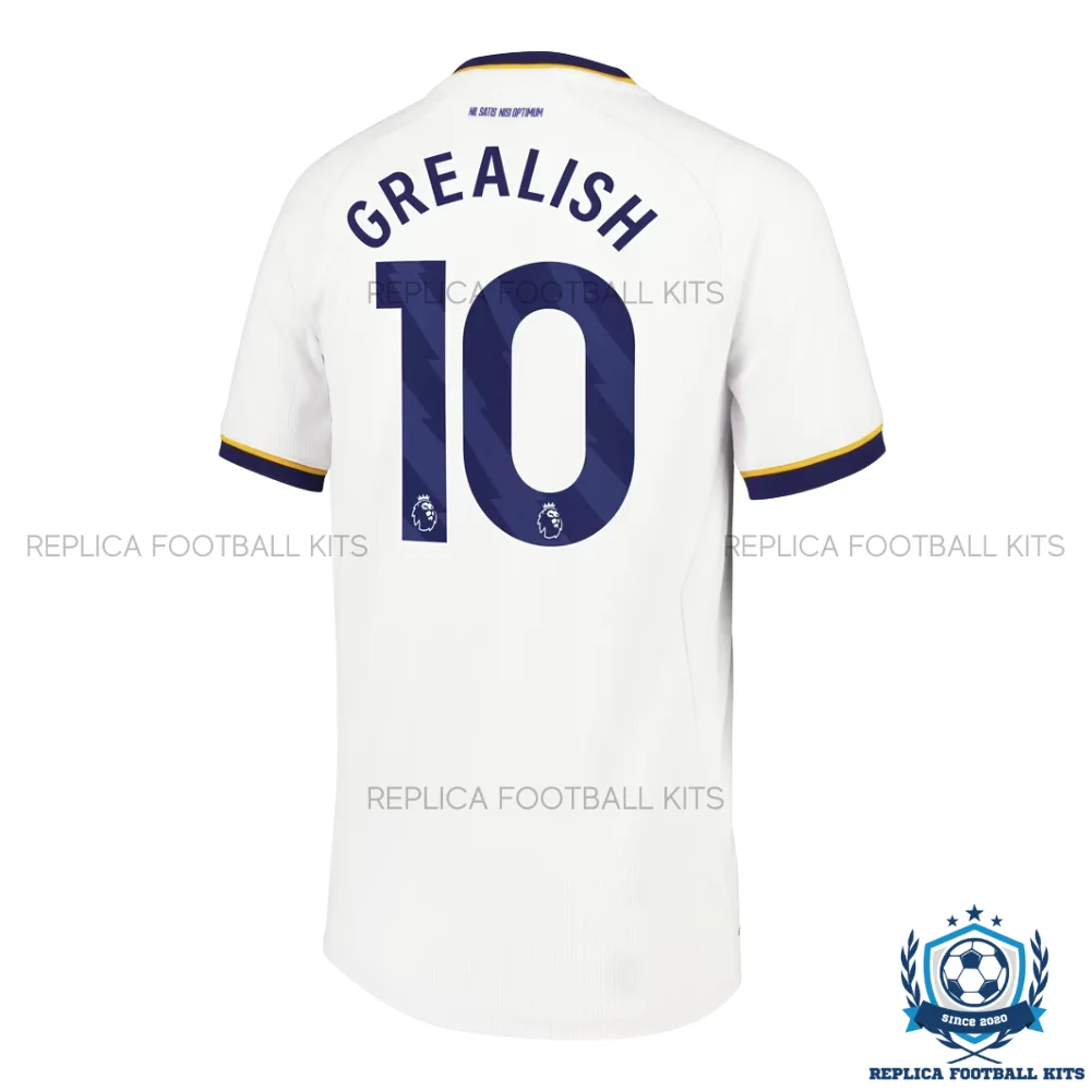 Everton GREALISH 10 Away Men Replica Football Shirt 2026/27 - backview