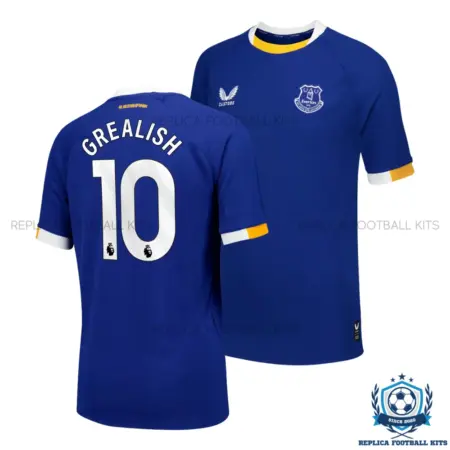 Everton GREALISH 10 Home Men Replica Football Shirt 2026/27 - overview
