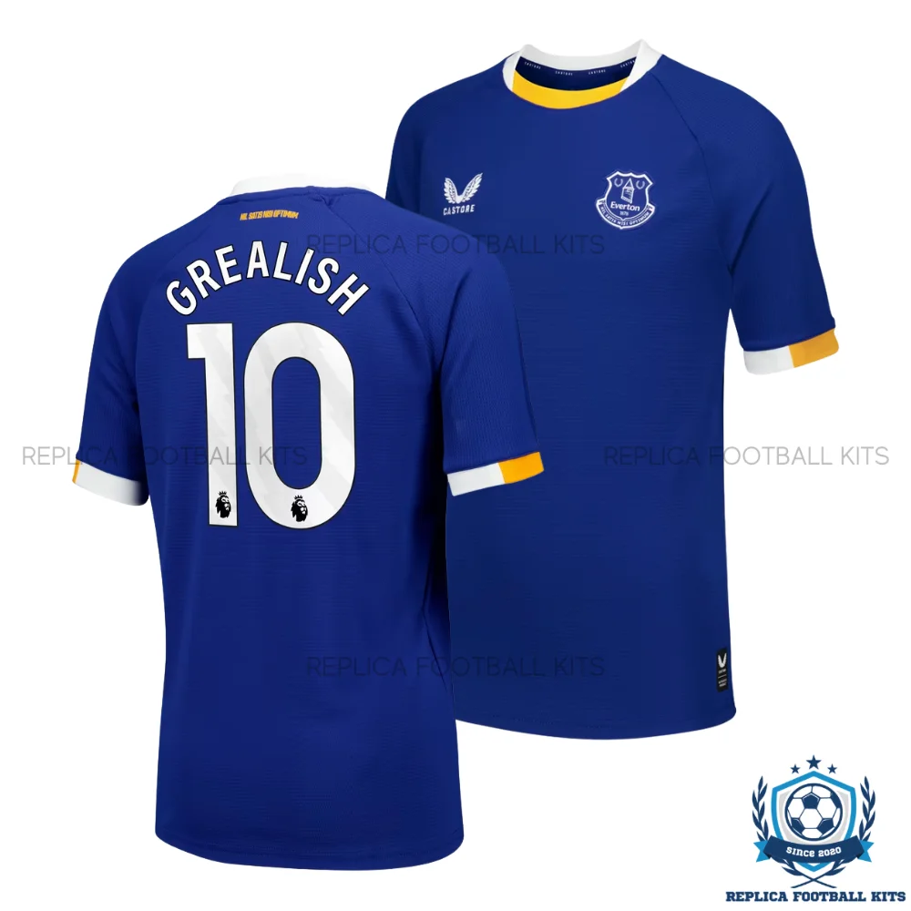 Everton GREALISH 10 Home Men Replica Football Shirt 2026/27 - overview