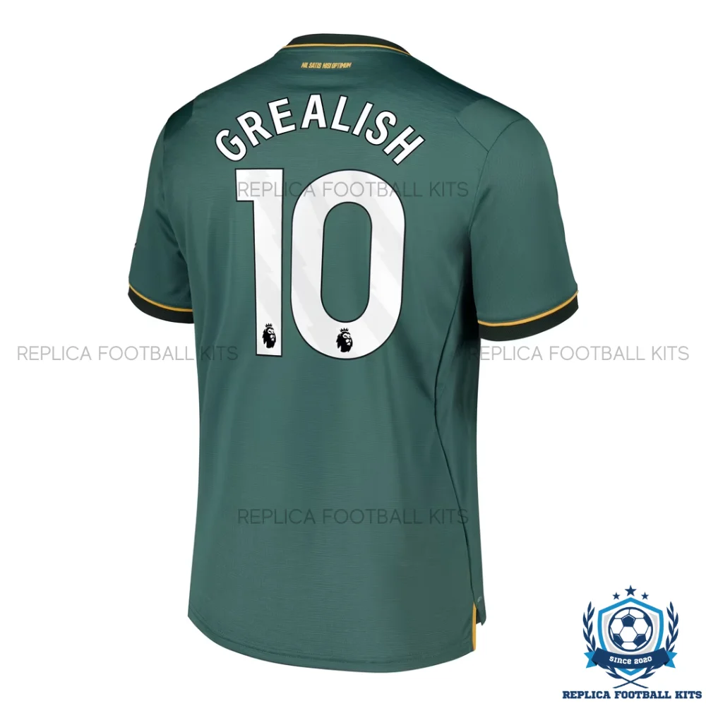 Everton GREALISH 10 Third Men Replica Football Shirt 2026/27 - backview