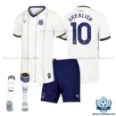 Everton GREALISH 10 Away Kid Replica Football Kit 2026/27 - overview