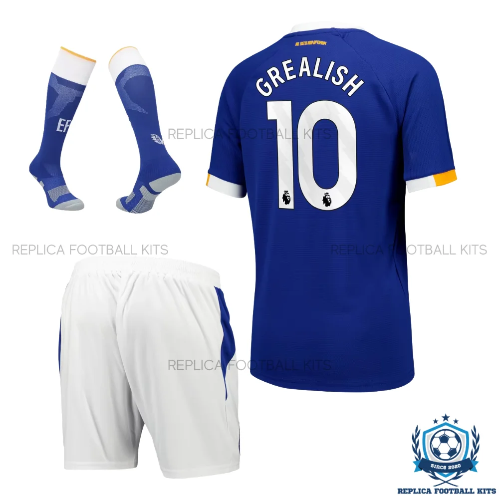 Everton GREALISH 10 Home Kid Replica Football Kit 2026/27 - backview