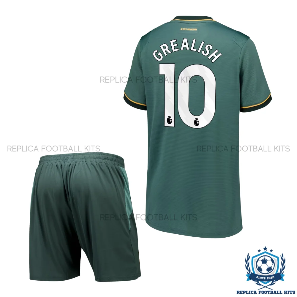 Everton GREALISH 10 Third Kid Replica Football Kit 2026/27 - backview