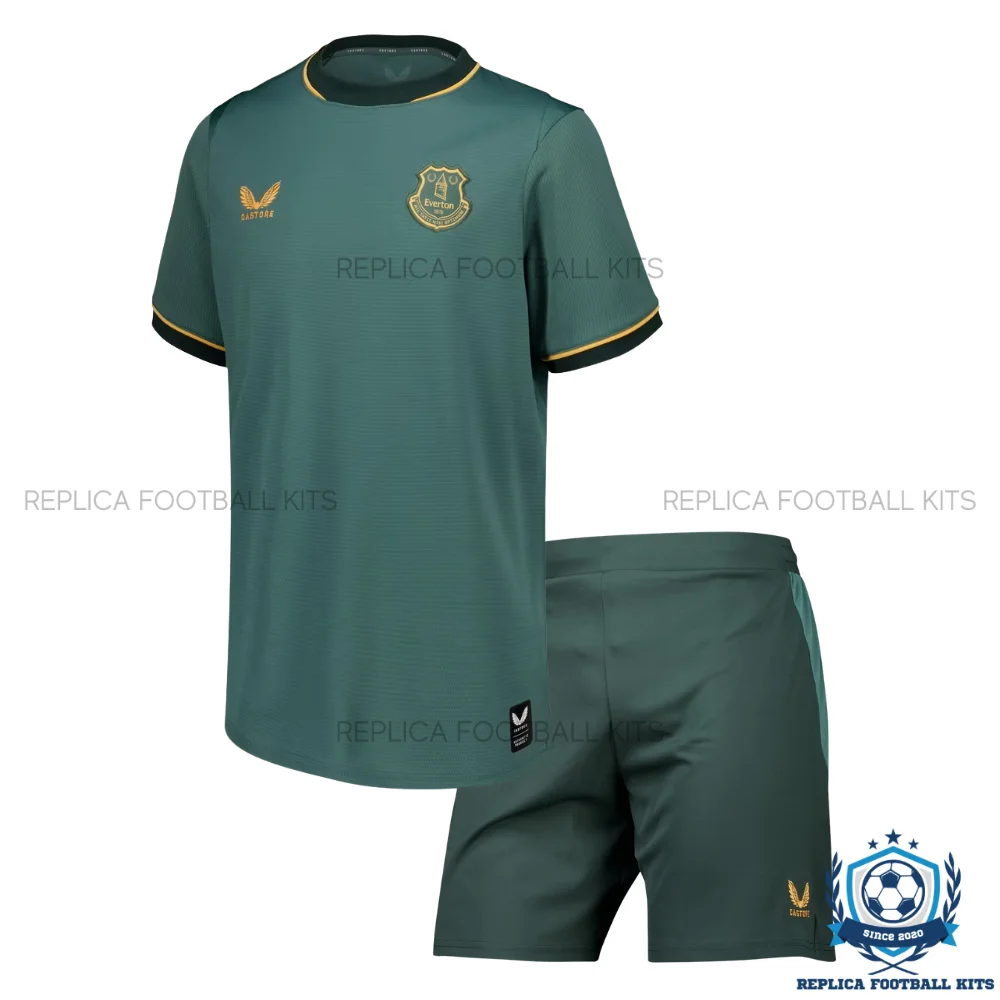 Everton Third Kid Replica Football Kit 2026/27 - front view