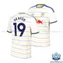 Leeds United OKAFOR 19 Home Men Replica Football Shirt 2026/27 - overview