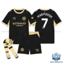 Manchester City MARMOUSH 7 Away Kid Replica Football Kit 2026/27 - overview