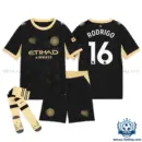 Manchester City RODRIGO 16 Away Kid Replica Football Kit 2026/27 - overview