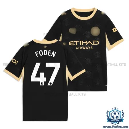 Manchester City FODEN 47 Away Men Replica Football Shirt 2026/27 - overview