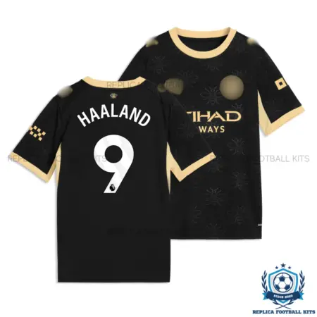 Manchester City HAALAND 9 Away Men Replica Football Shirt 2026/27 - overview