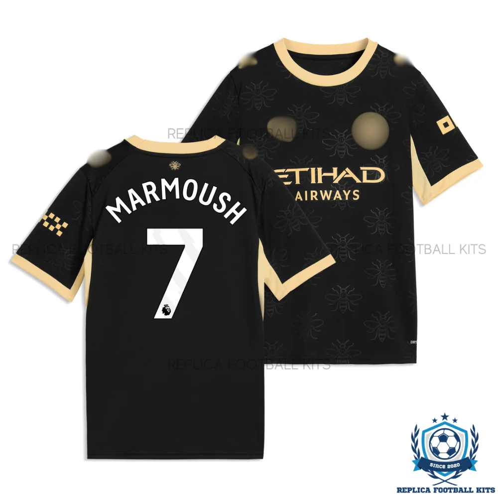Manchester City MARMOUSH 7 Away Men Replica Football Shirt 2026/27 - overview