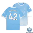 Manchester City SEMENYO 42 Home Men Replica Football Shirt 2026/27 - overview