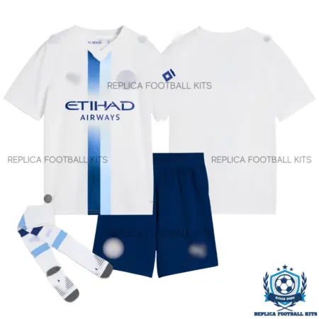 Manchester City Third Kid Replica Football Kit 2026/27 - overview with socks