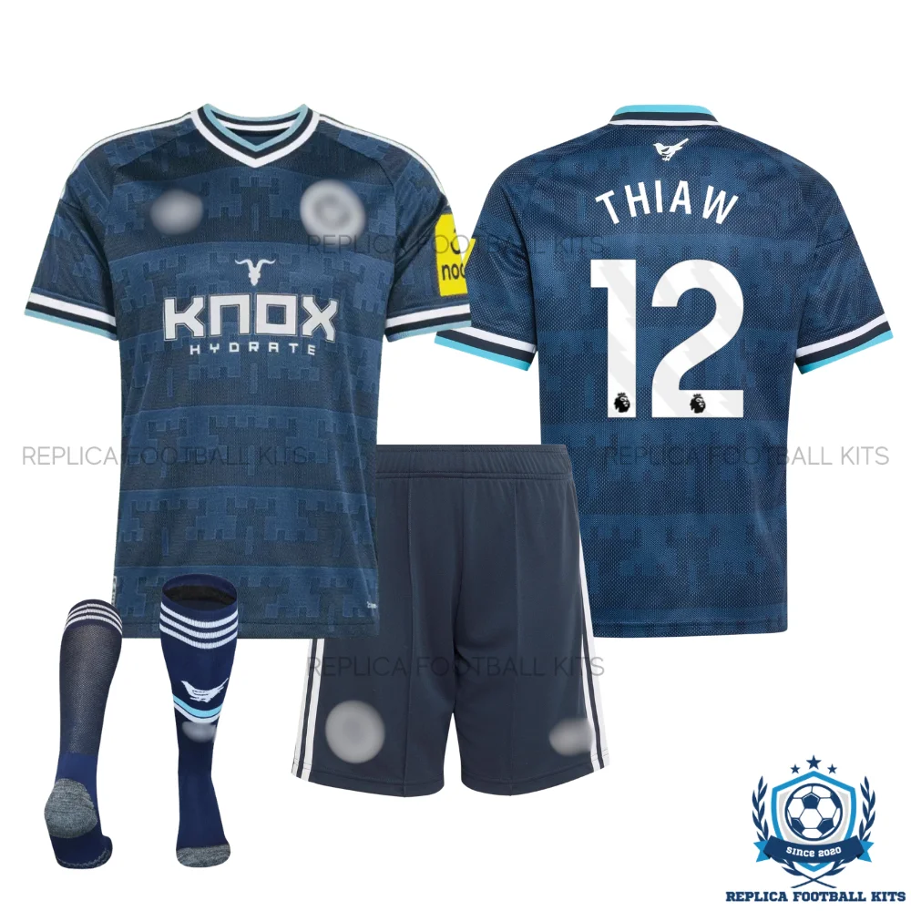 Newcastle THIAW 12 Away Kid Replica Football Kit 2026/27 - overview