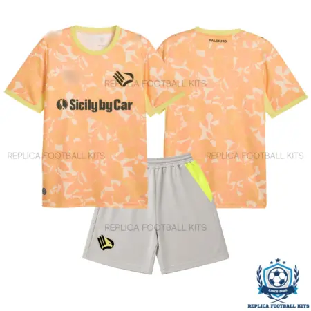 Palermo Away Kid Replica Football Kit 2026/27 - overview