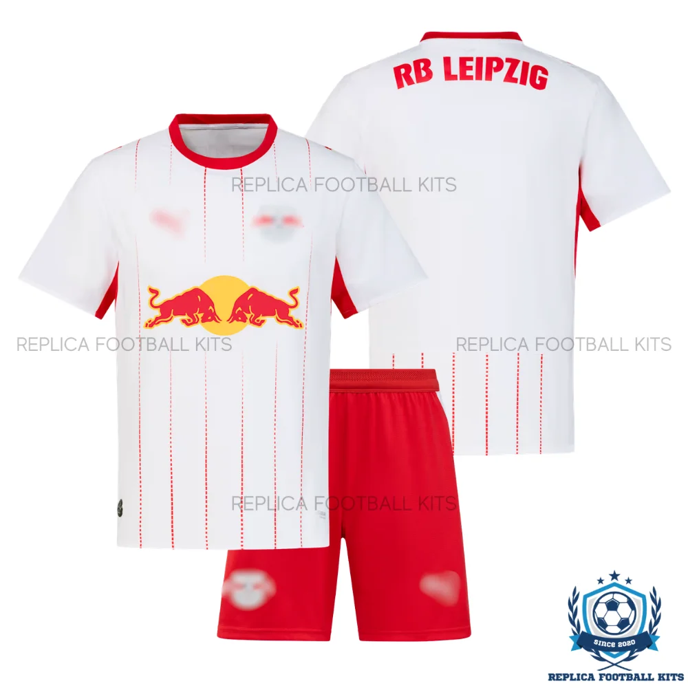 RB Leipzig Home Kid Replica Football Kit 2026/27 - overview