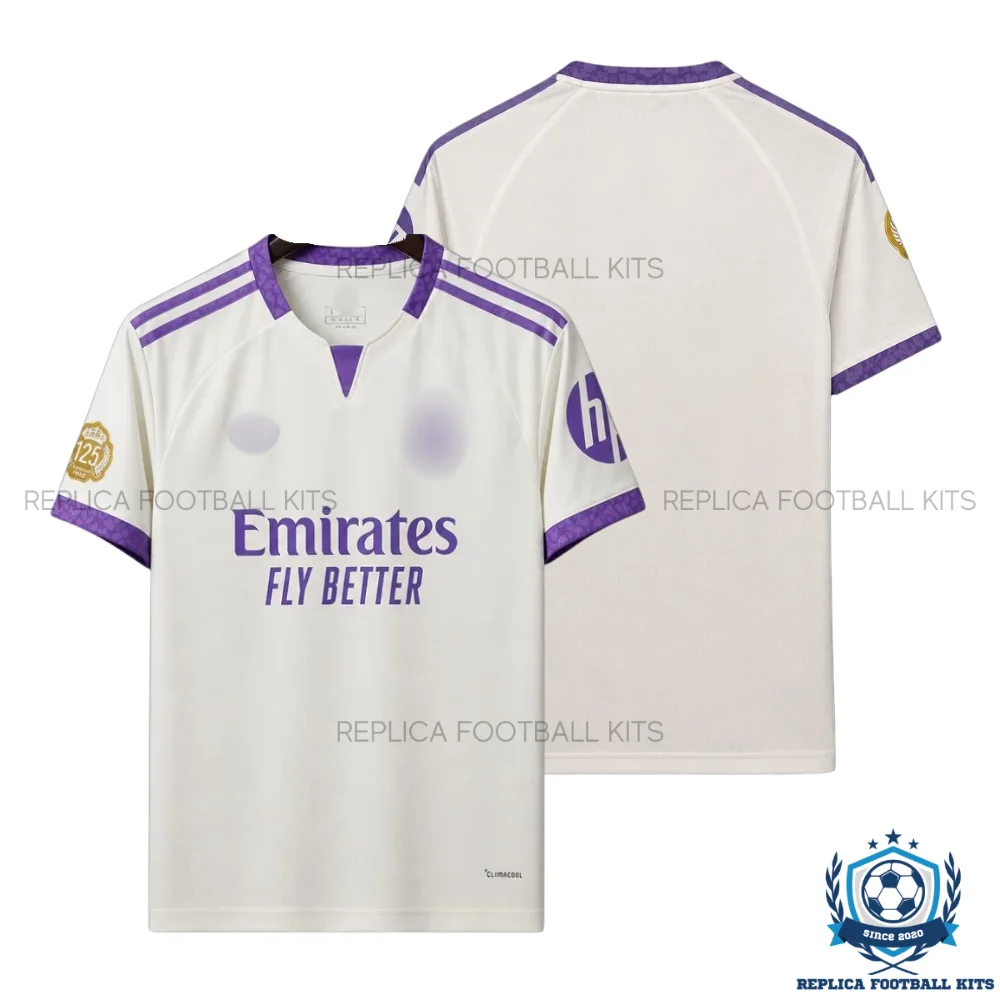 Real Madrid 125th Commemorative Men Replica Football Shirt 2026/27 - overview