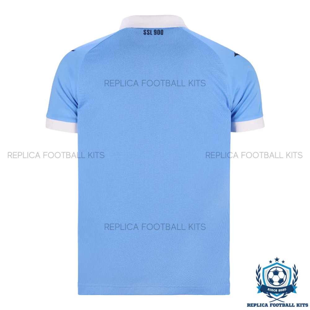 SS Lazio Home Men Replica Football Shirt 2026/27 - backview