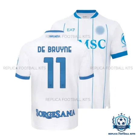 SSC Napoli DE BRUYNE 11 Away Men Replica Football Shirt 2026/27 - overview