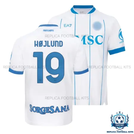 SSC Napoli HØJLUND 19 Away Men Replica Football Shirt 2026/27 -overview