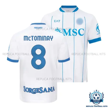SSC Napoli McTOMINAY 8 Away Men Replica Football Shirt 2026/27 - overview