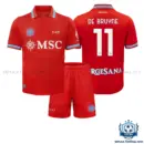 SSC Napoli DE BRUYNE 11 Third Kid Replica Football Kit 2026/27 - overview