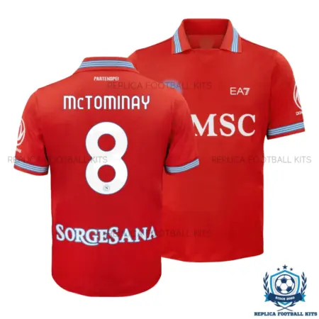 SSC Napoli McTOMINAY 8 Third Men Replica Football Shirt 2026/27 - overview