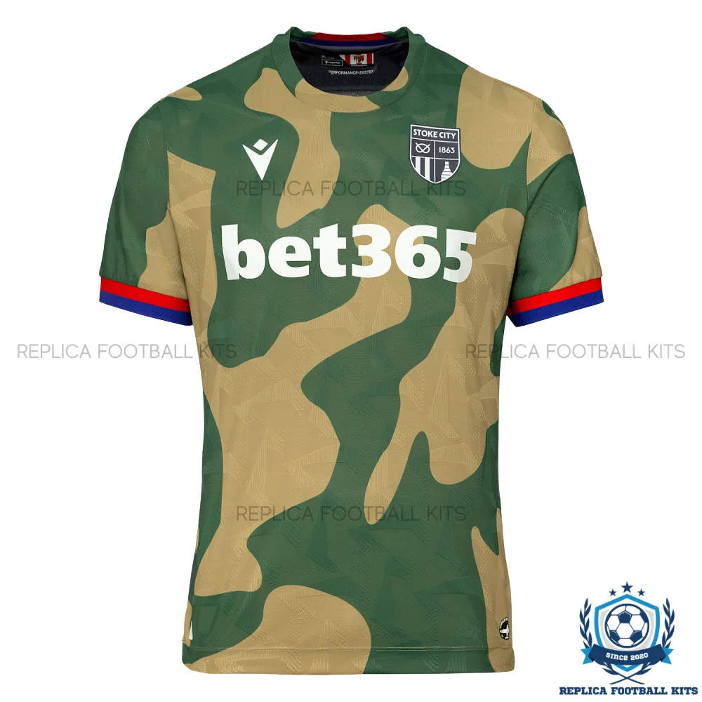 Stoke City Away Men Replica Football Shirt 2026/27 - front view
