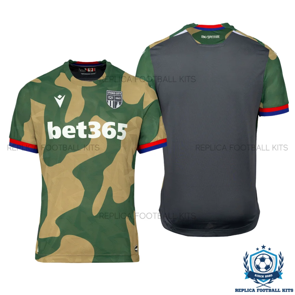 Stoke City Away Men Replica Football Shirt 2026/27 - overview