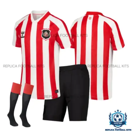 Sunderland Home Kid Replica Football Kit 2026/27 - overview with socks