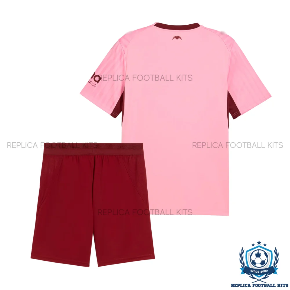 Valencia Third Kid Replica Football Kit 2026/27 - backview