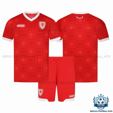 Wales Home Kid Replica Football Kit 2027 - overview