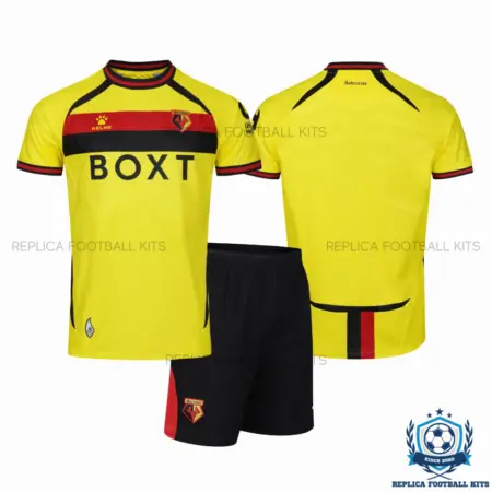 Watford Home Kid Replica Football Kit 2026/27 - overview