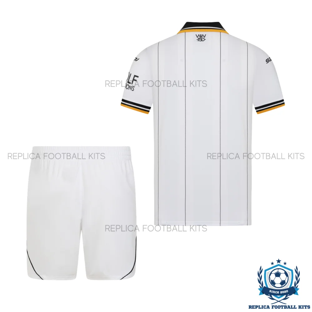 Wolves Away Kid Replica Football Kit 2026/27 - backview