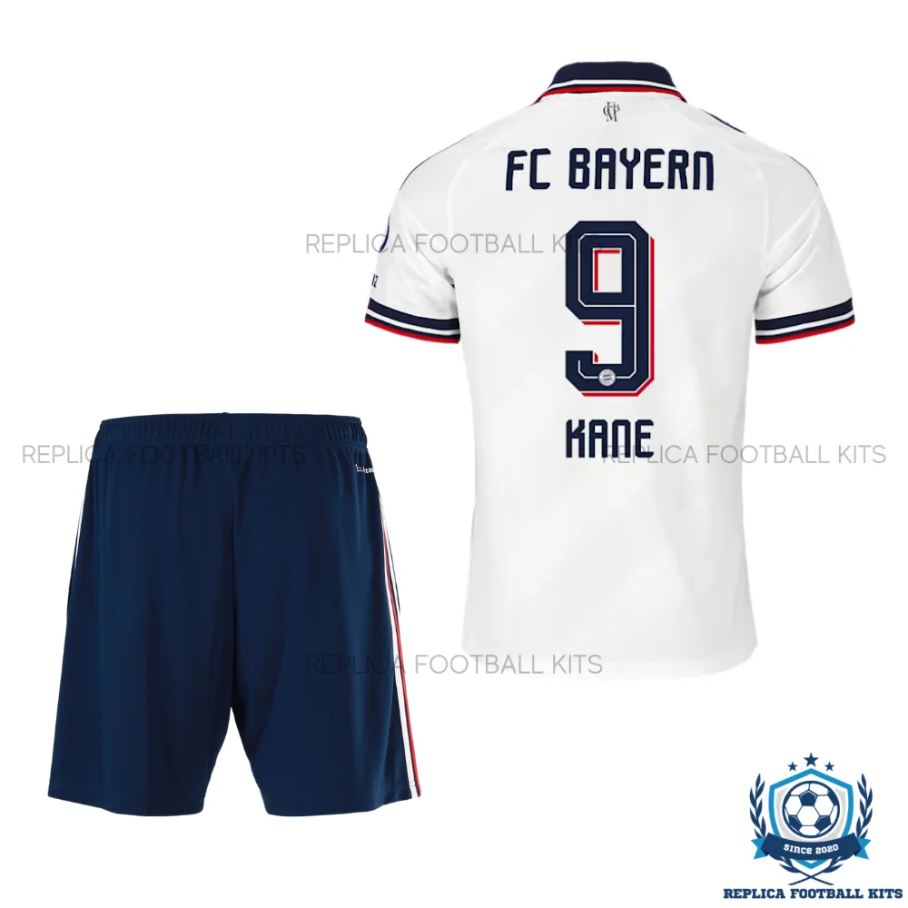 Bayern Munich KANE 9 Away Kid Replica Football Kit 2026/27 - backview