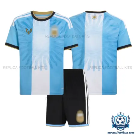 Argentina Commemorative Edition Kid Replica Football Kit 2026 - overview
