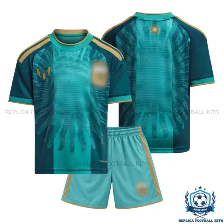 Argentina Commemorative Goalkeeper Kid Replica Football Kit 2026 - overview