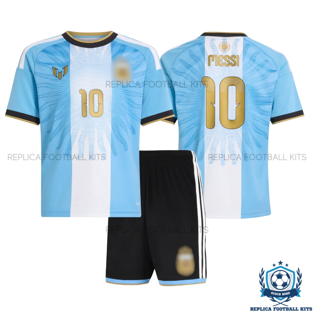 Argentina MESSI 10 Commemorative Edition Kid Replica Football Kit 2026 - overview