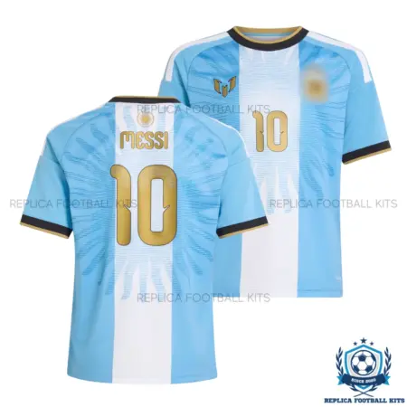 Argentina MESSI 10 Commemorative Edition Men Replica Football Shirt 2026 - overview