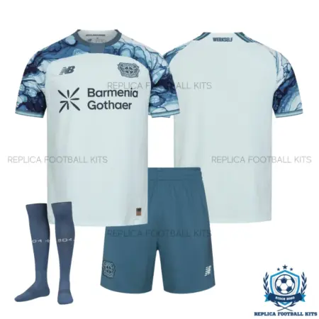Bayer Leverkusen Away Kid Replica Football Kit 2026/27 - overview