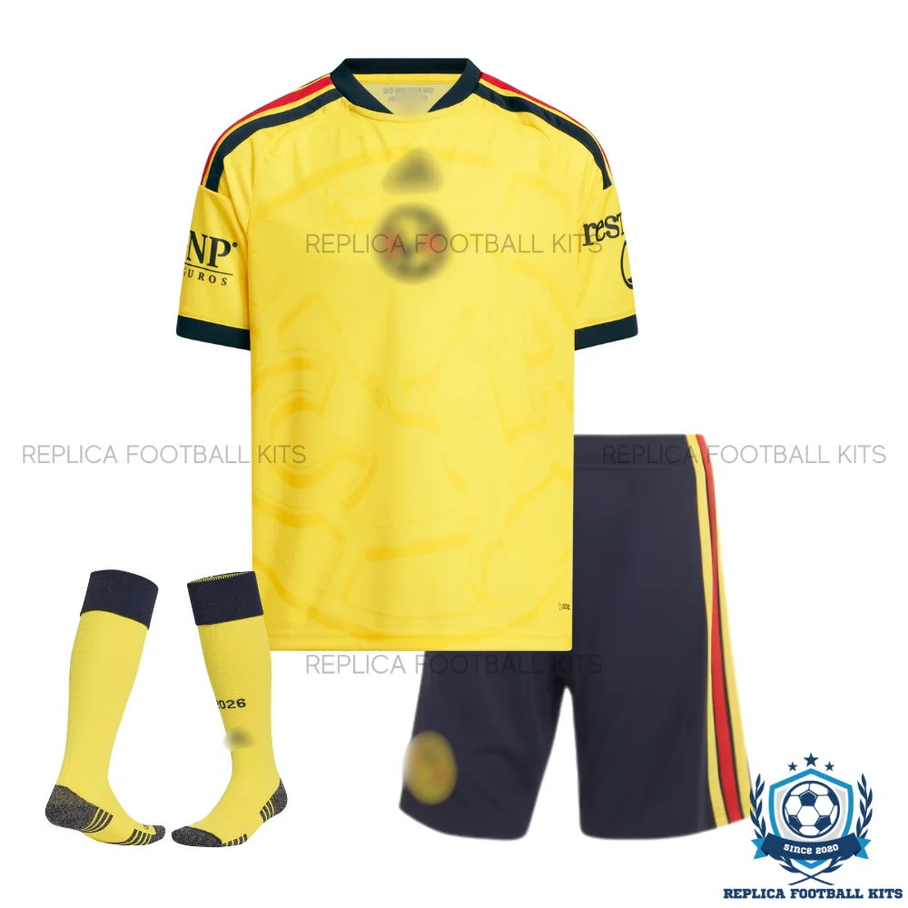 Club América Home Kid Replica Football Kit 2026/27 - frontview